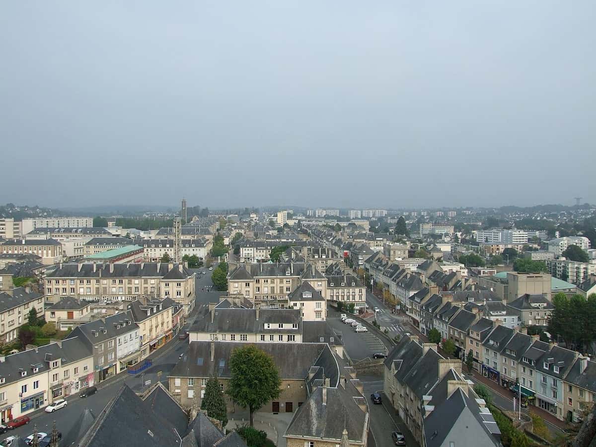 Vue de Saint-Lô