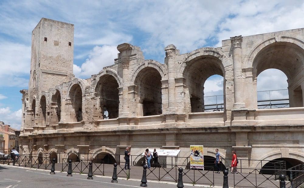 Les arènes d’Arles, amphithéâtre romain
