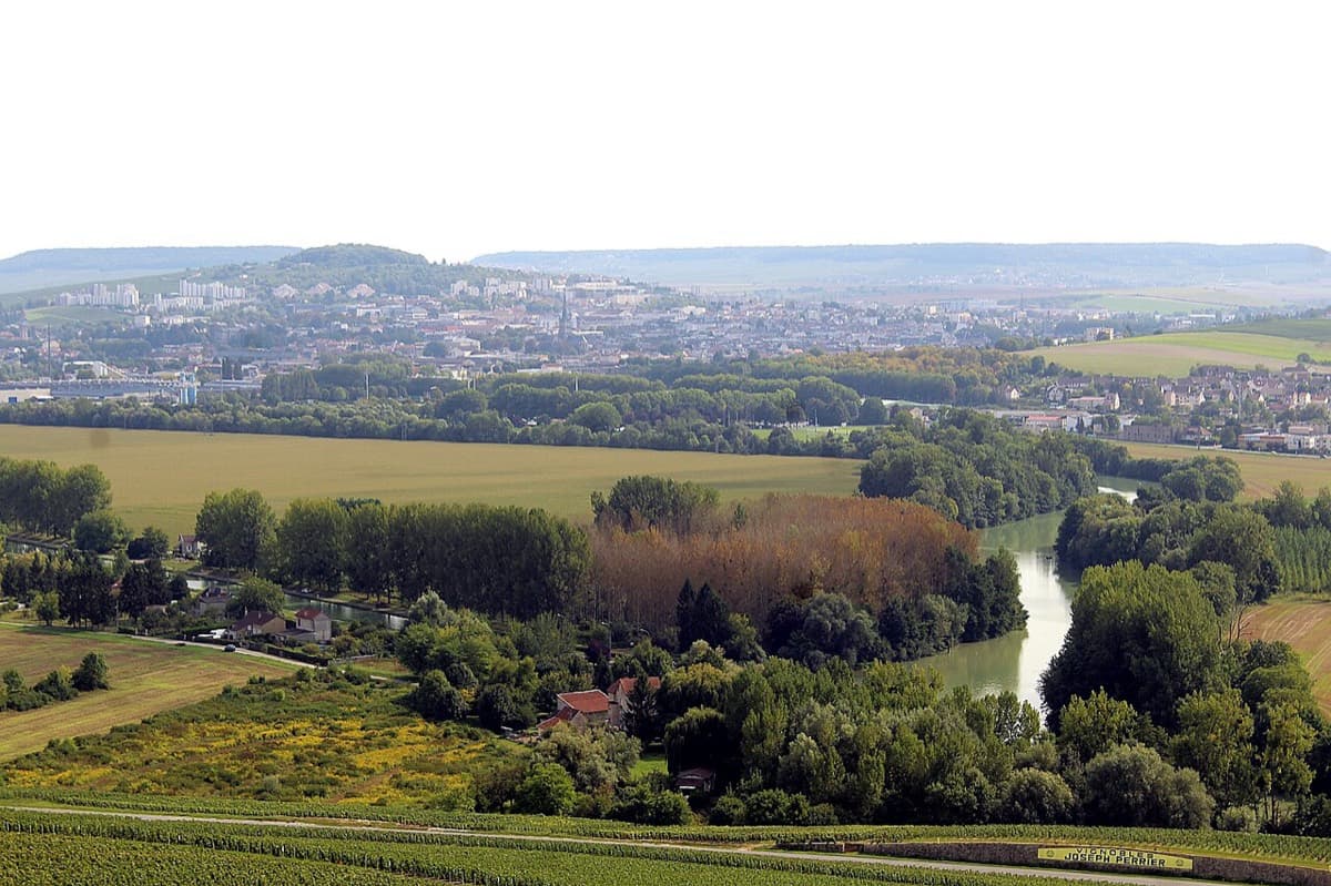 Vue de Épernay