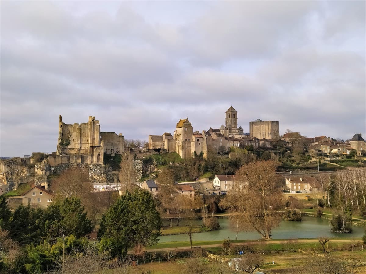 Vue de Chauvigny