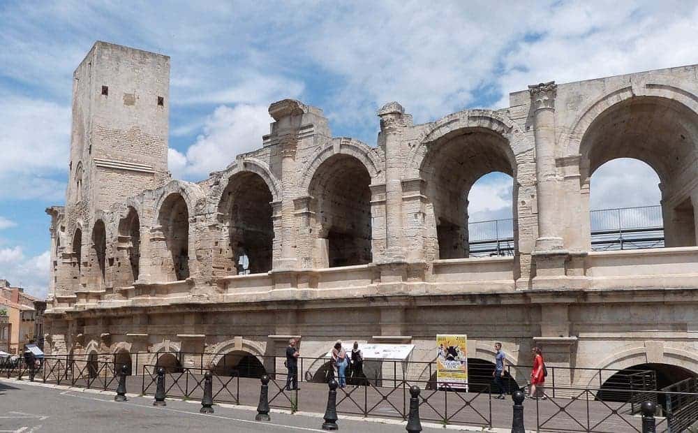 Les arènes d’Arles, amphithéâtre romain