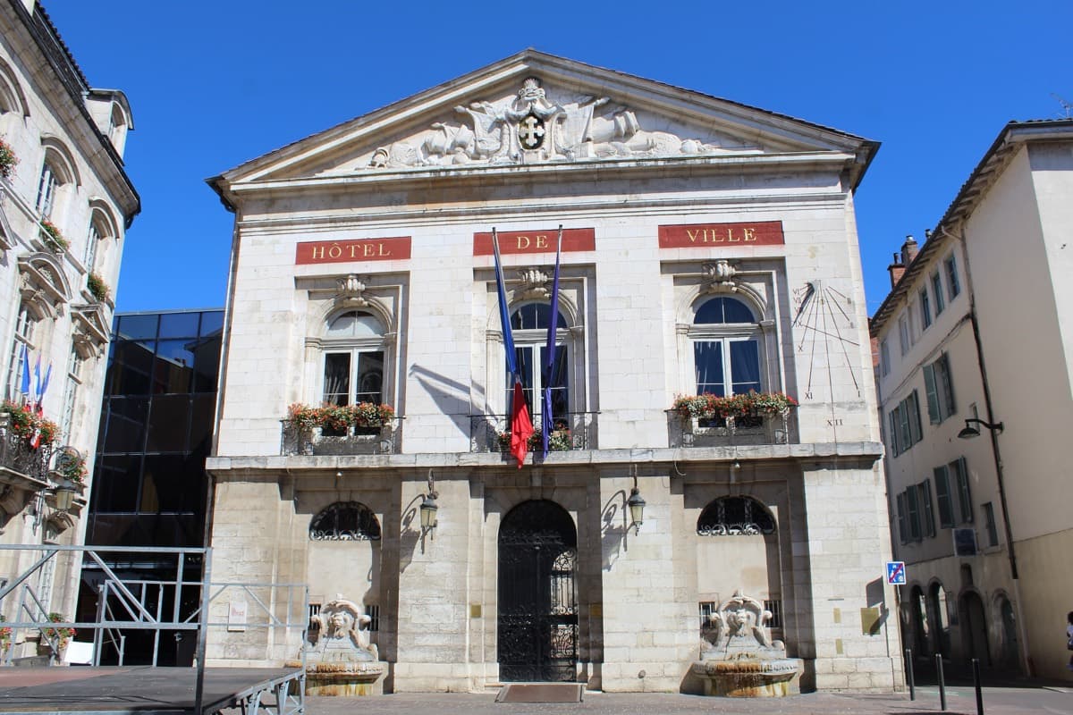 Vue de Bourg-en-Bresse