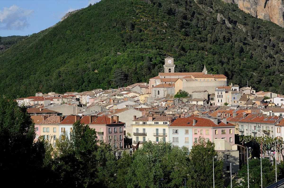 Vue de Digne-les-Bains