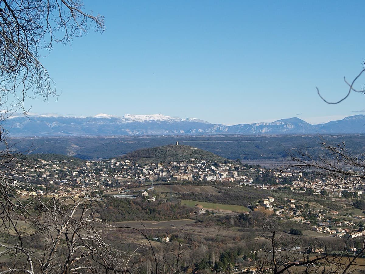 Vue de Manosque