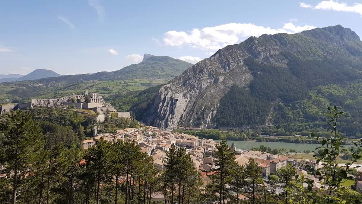 Vue de Sisteron