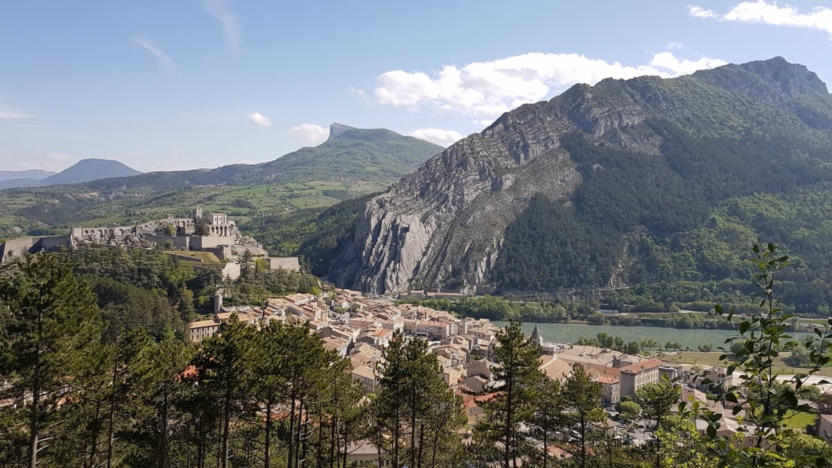 Vue de Sisteron
