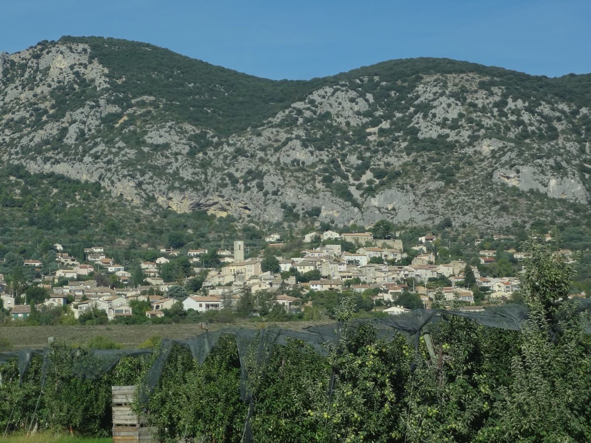 Vue de Volx