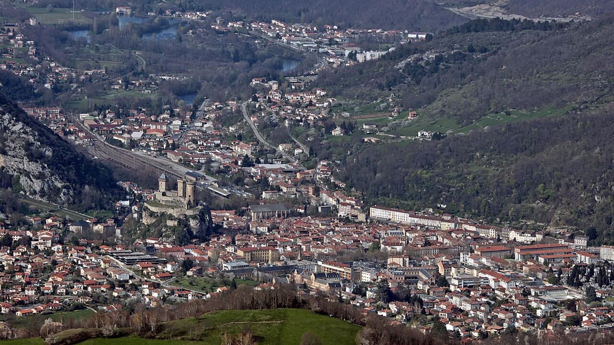 Vue de Foix