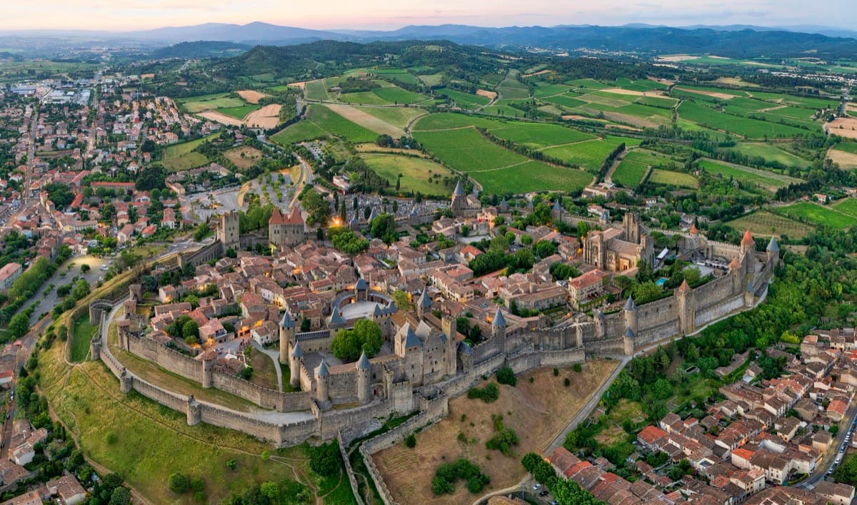Vue de Carcassonne