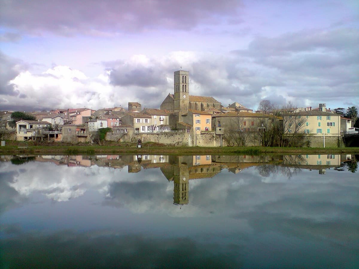 Vue de Trèbes