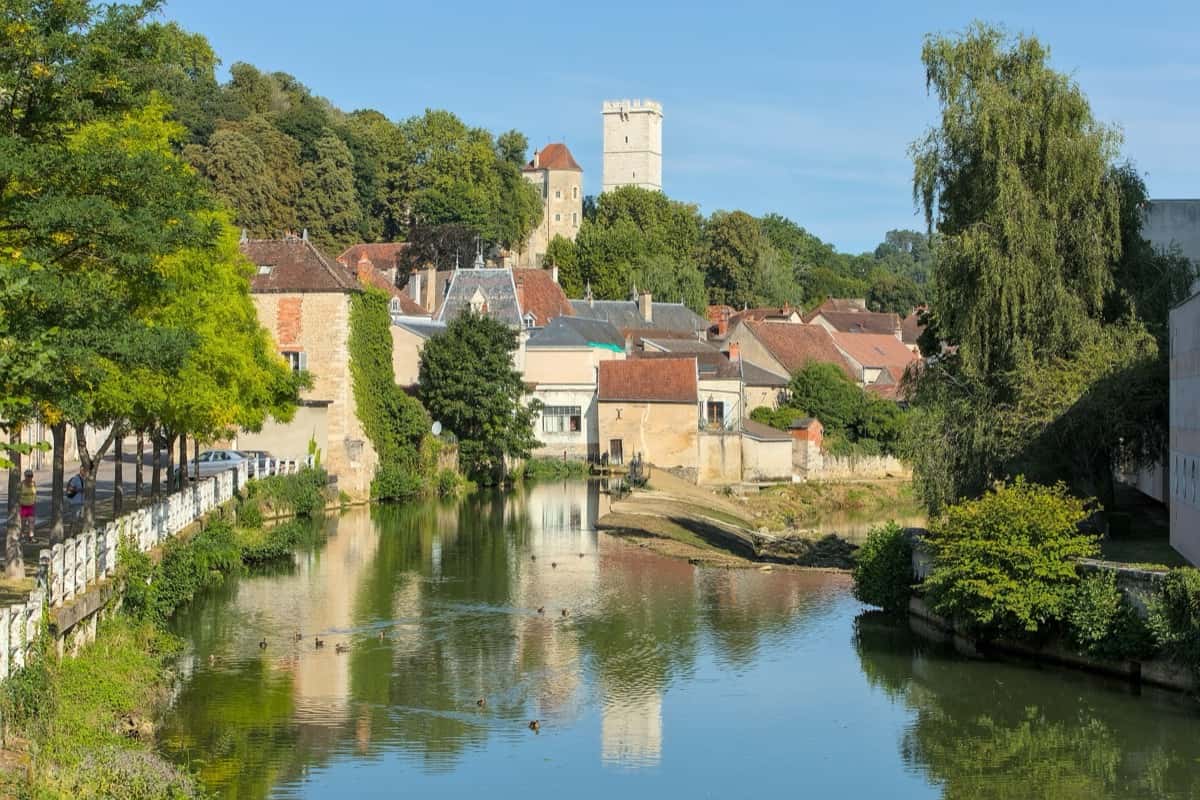 Vue de Montbard