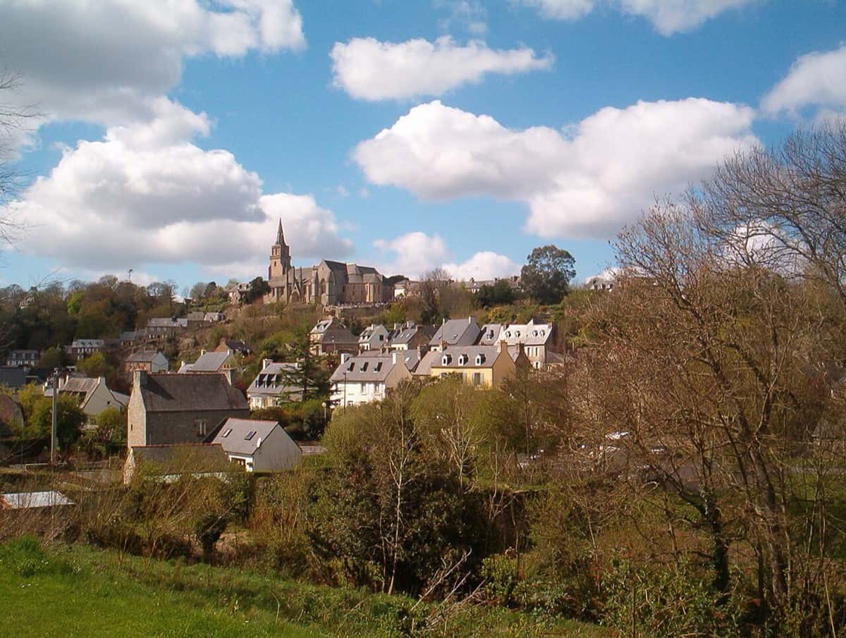 Vue de Lannion