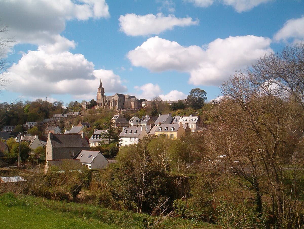 Vue de Lannion