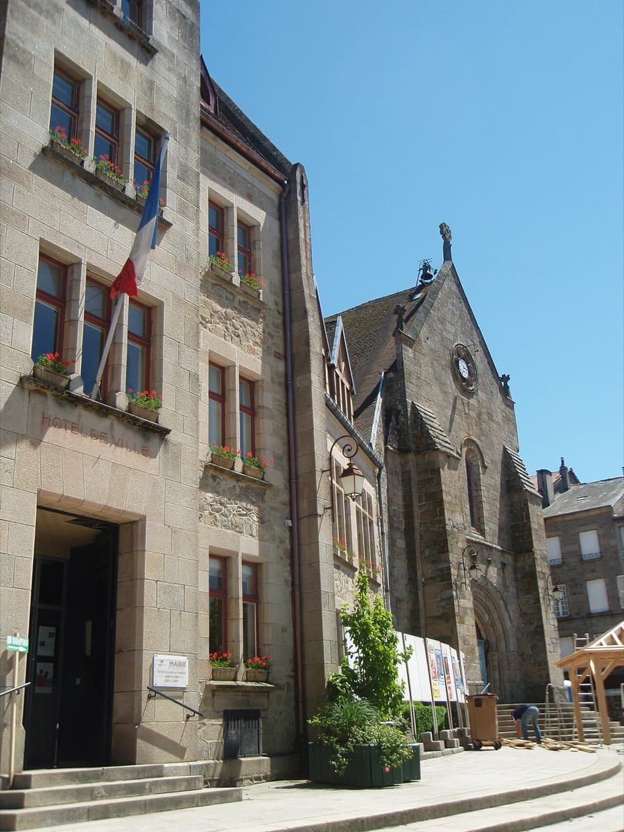 Vue de Bourganeuf