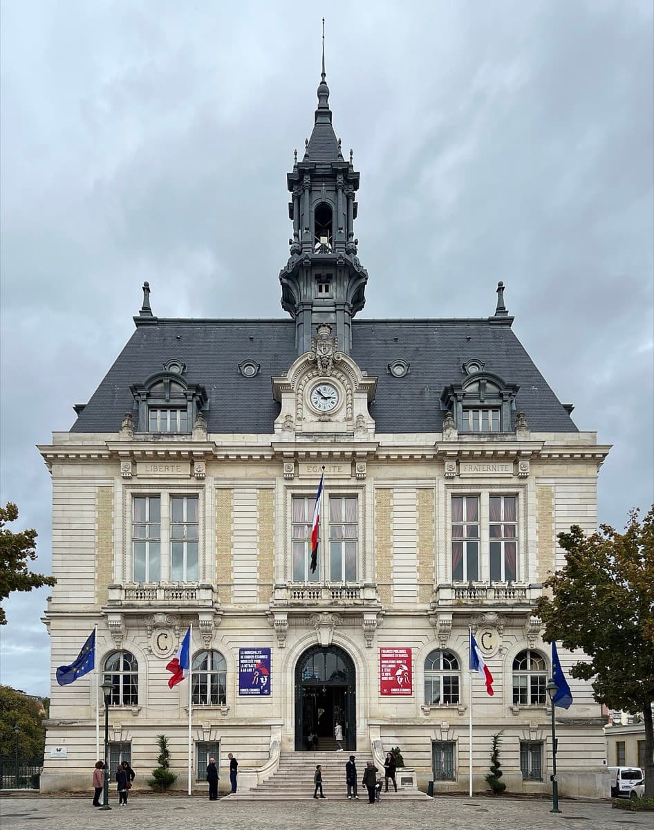 Vue de Corbeil-Essonnes