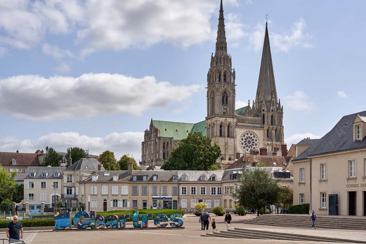 Vue de Chartres