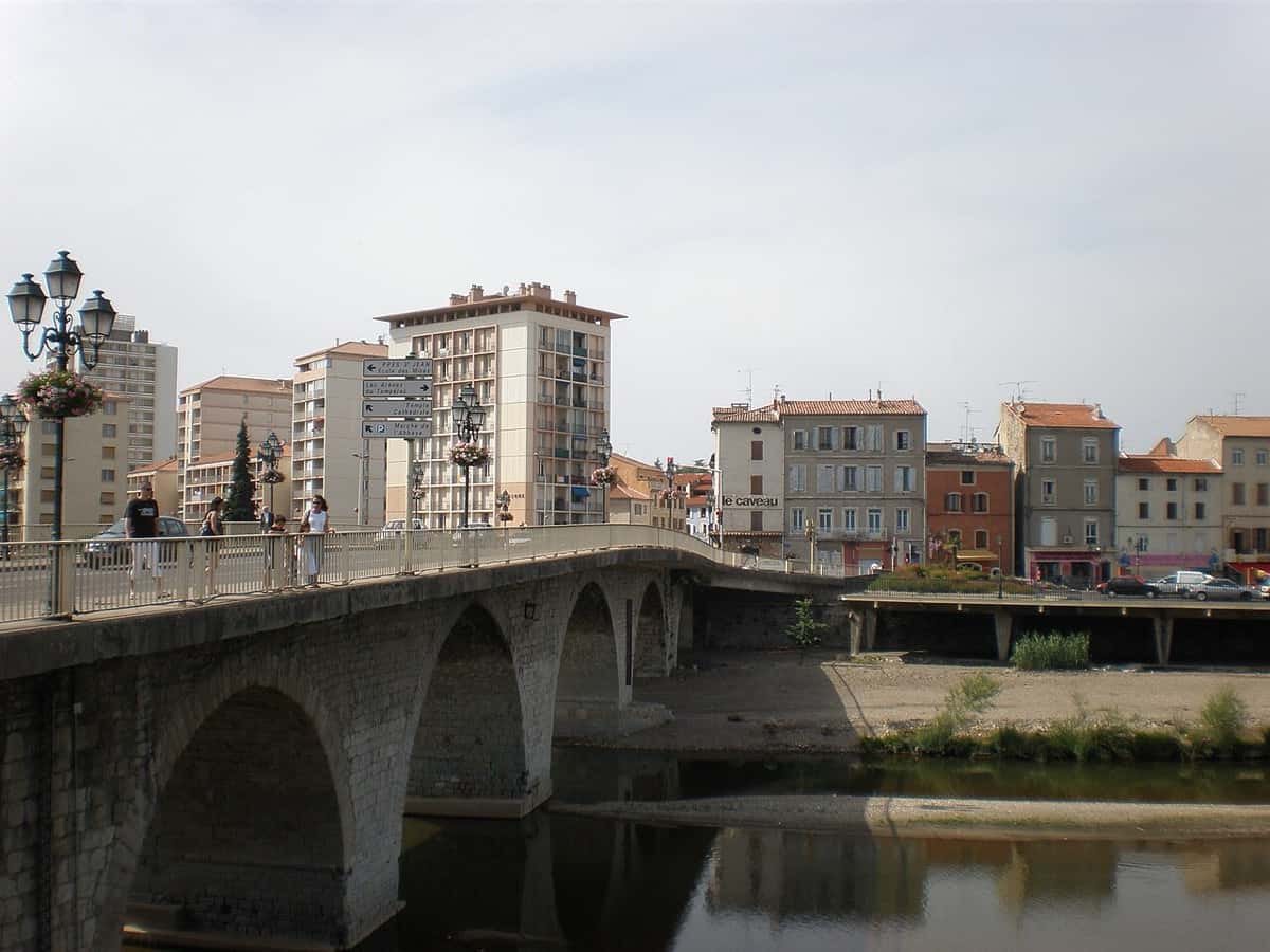Vue de Alès