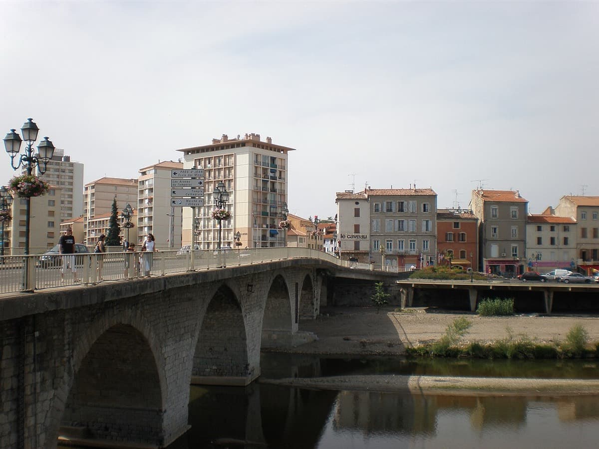 Vue de Alès