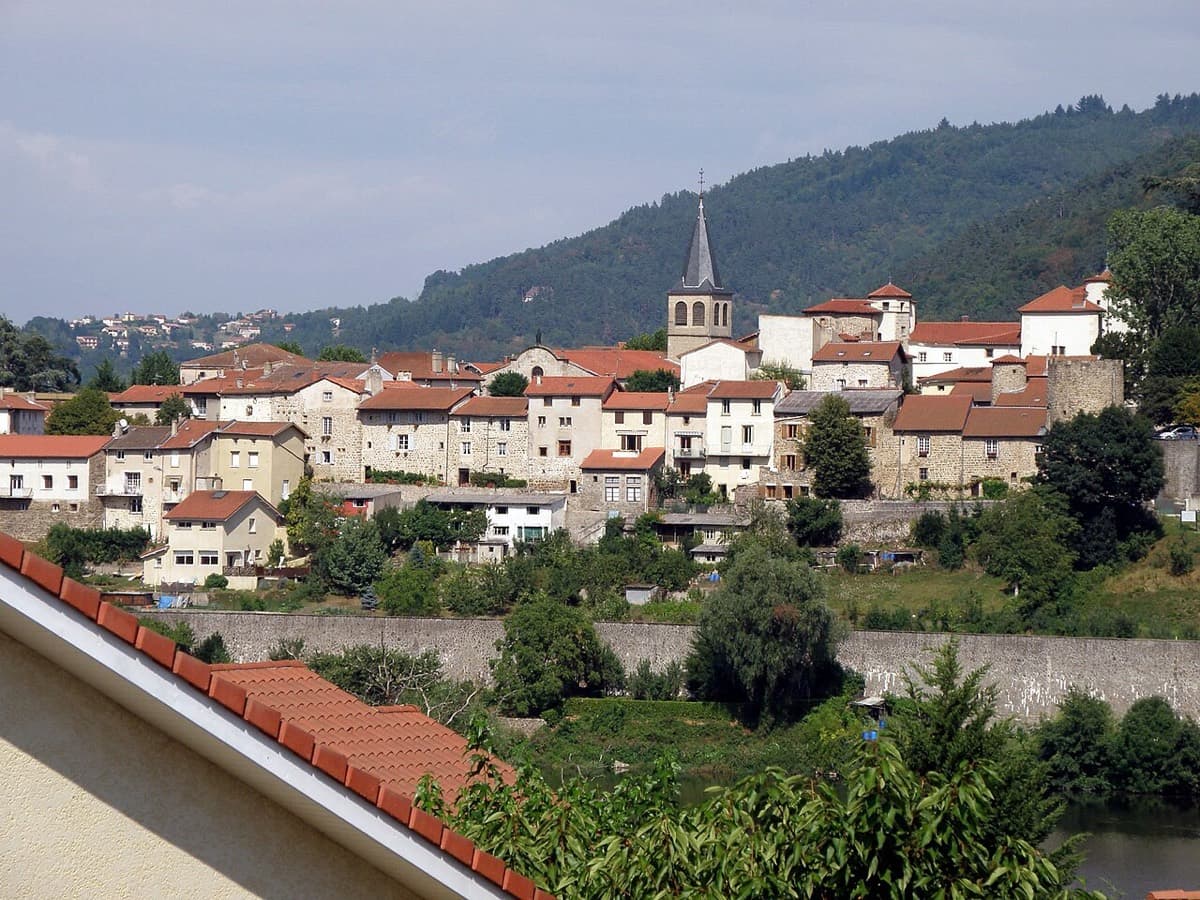 Vue de Aurec-sur-Loire