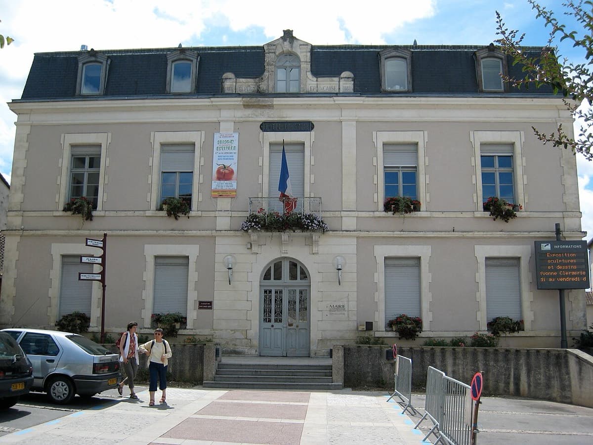 Vue de Saint-Junien