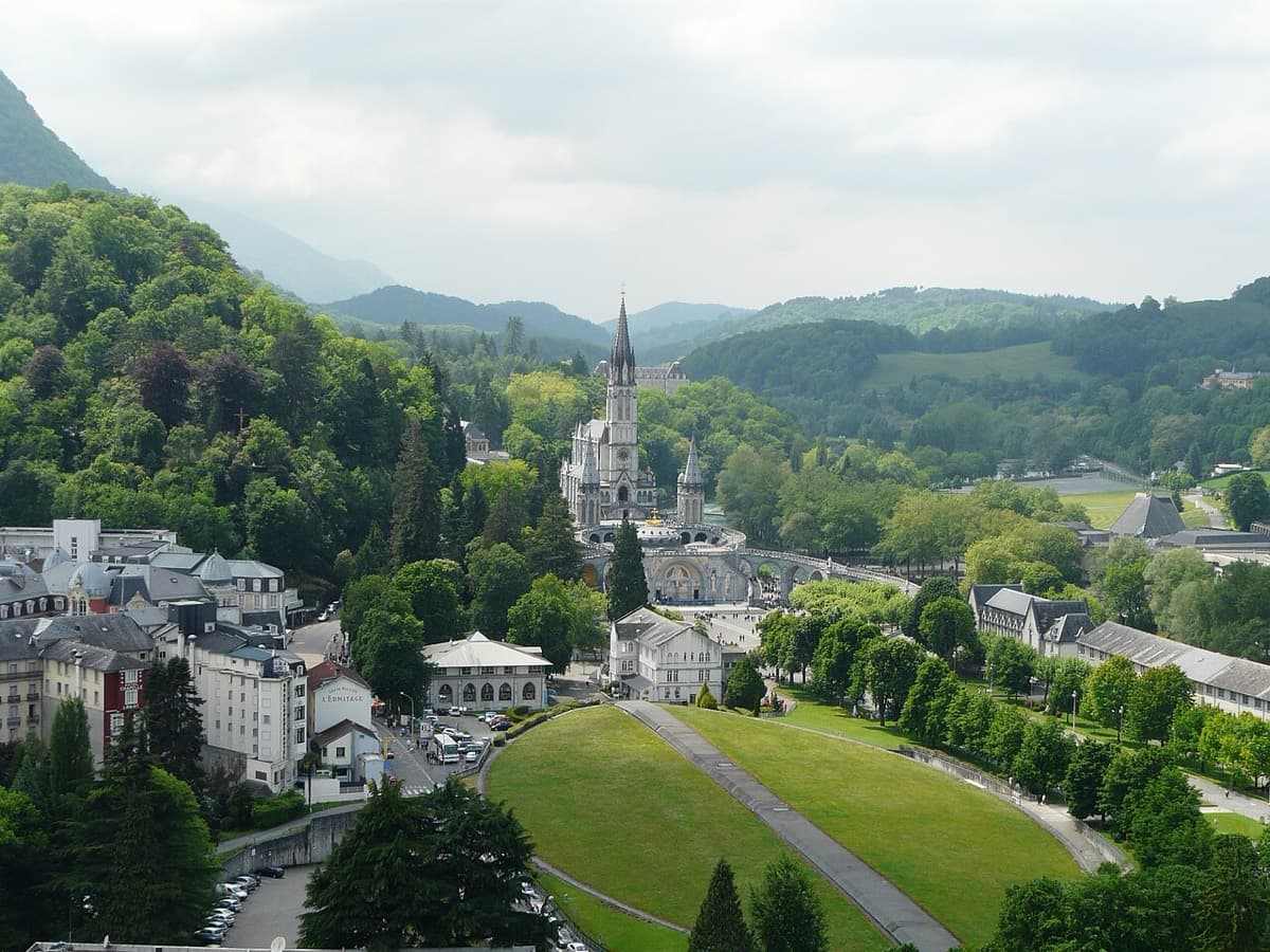 Vue de Lourdes