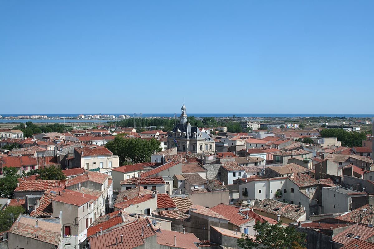 Vue de Frontignan