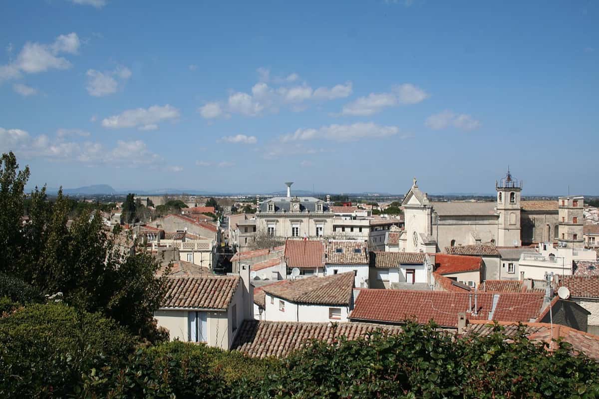 Vue de Mauguio