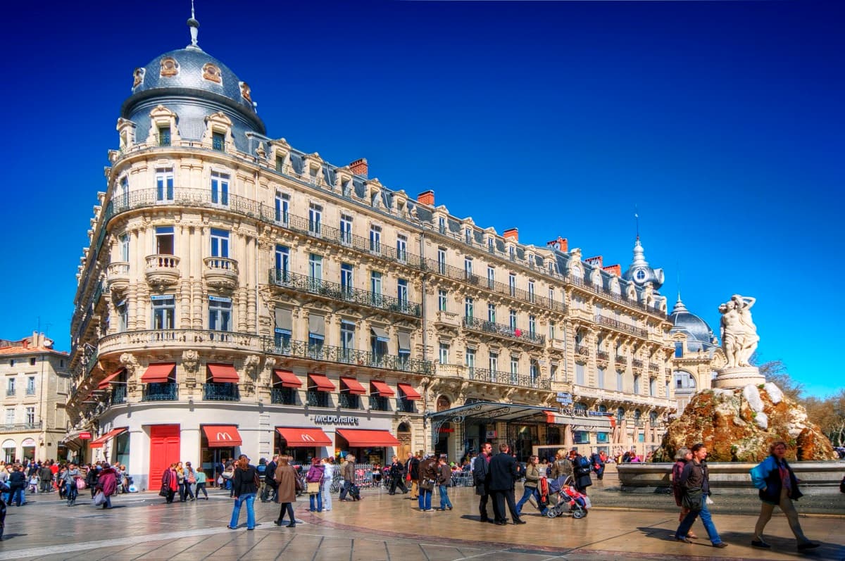 Vue de Montpellier