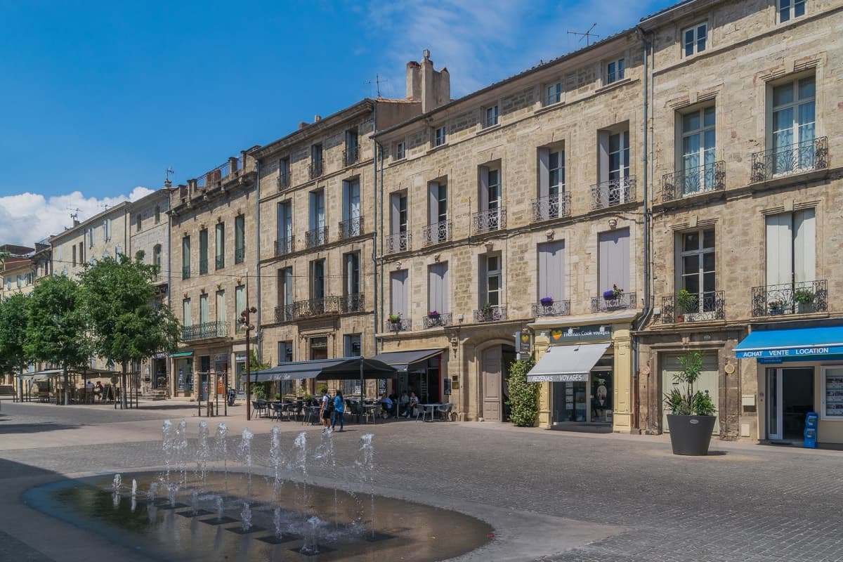 Vue de Pézenas