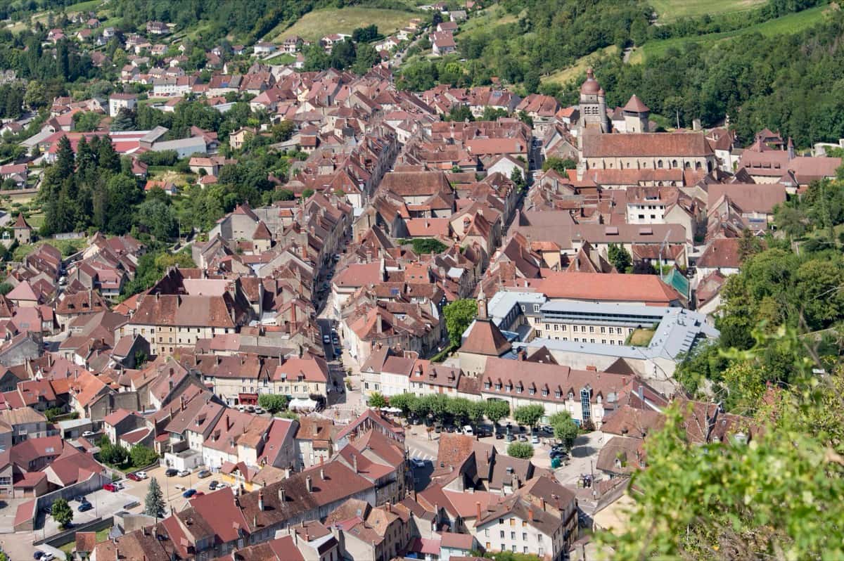 Vue de Poligny