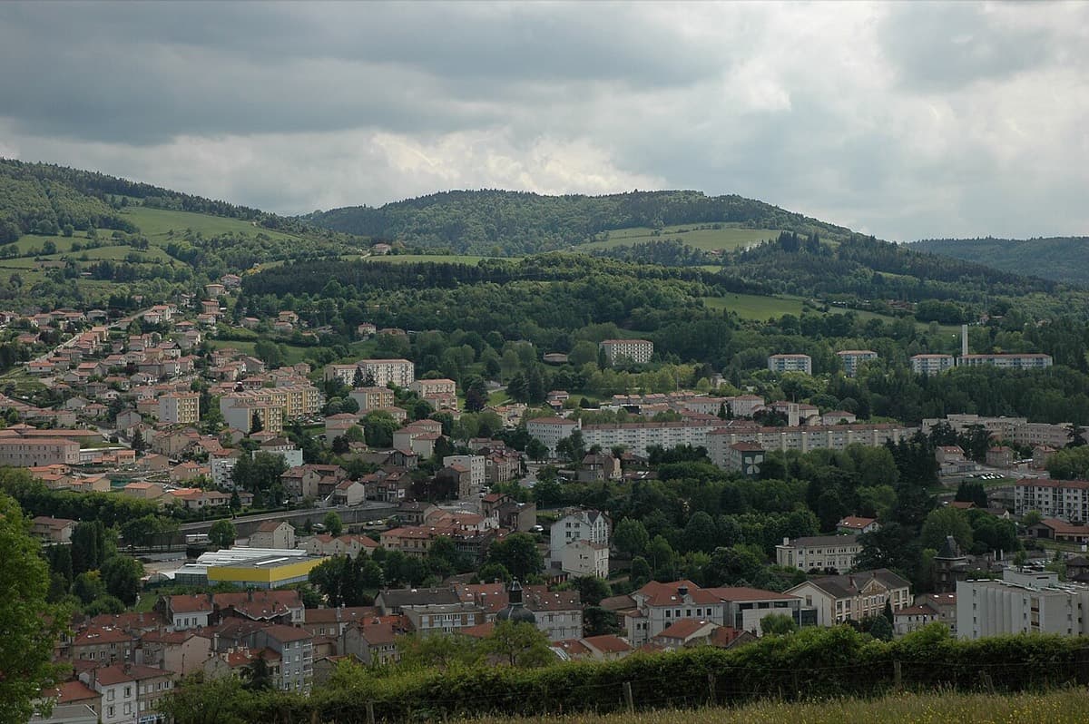 Vue de Le Chambon-Feugerolles