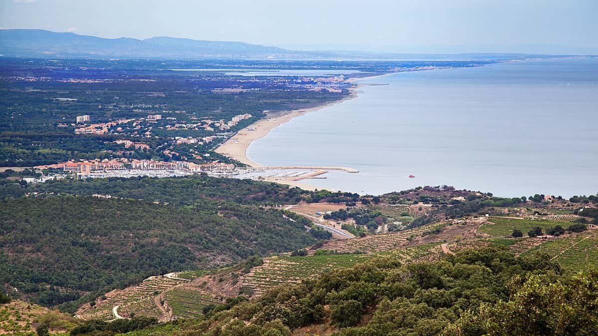 Vue de Argelès-sur-Mer