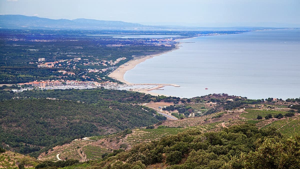 Vue de Argelès-sur-Mer