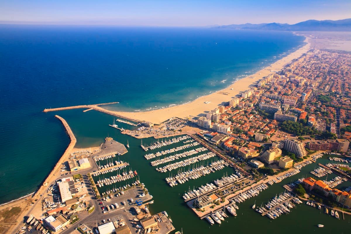 Vue de Canet-en-Roussillon