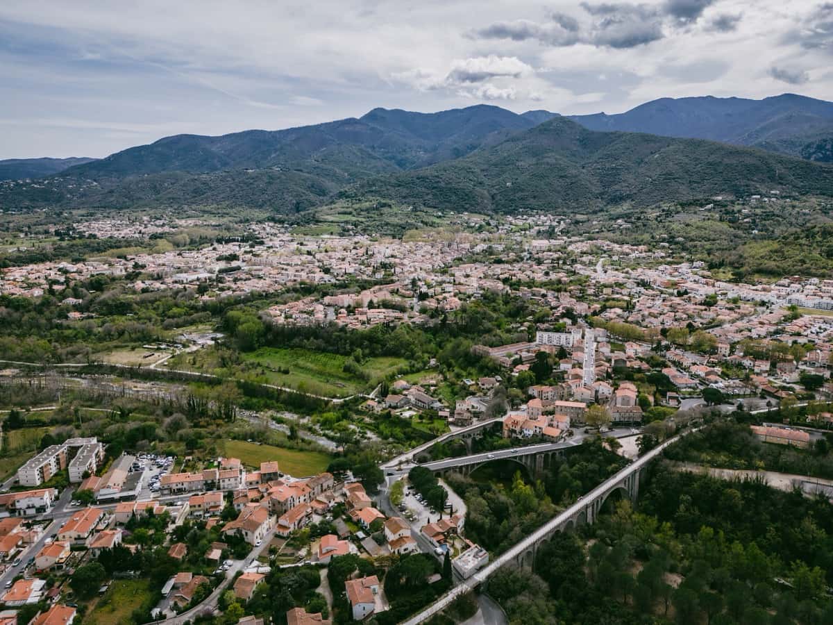 Vue de Céret