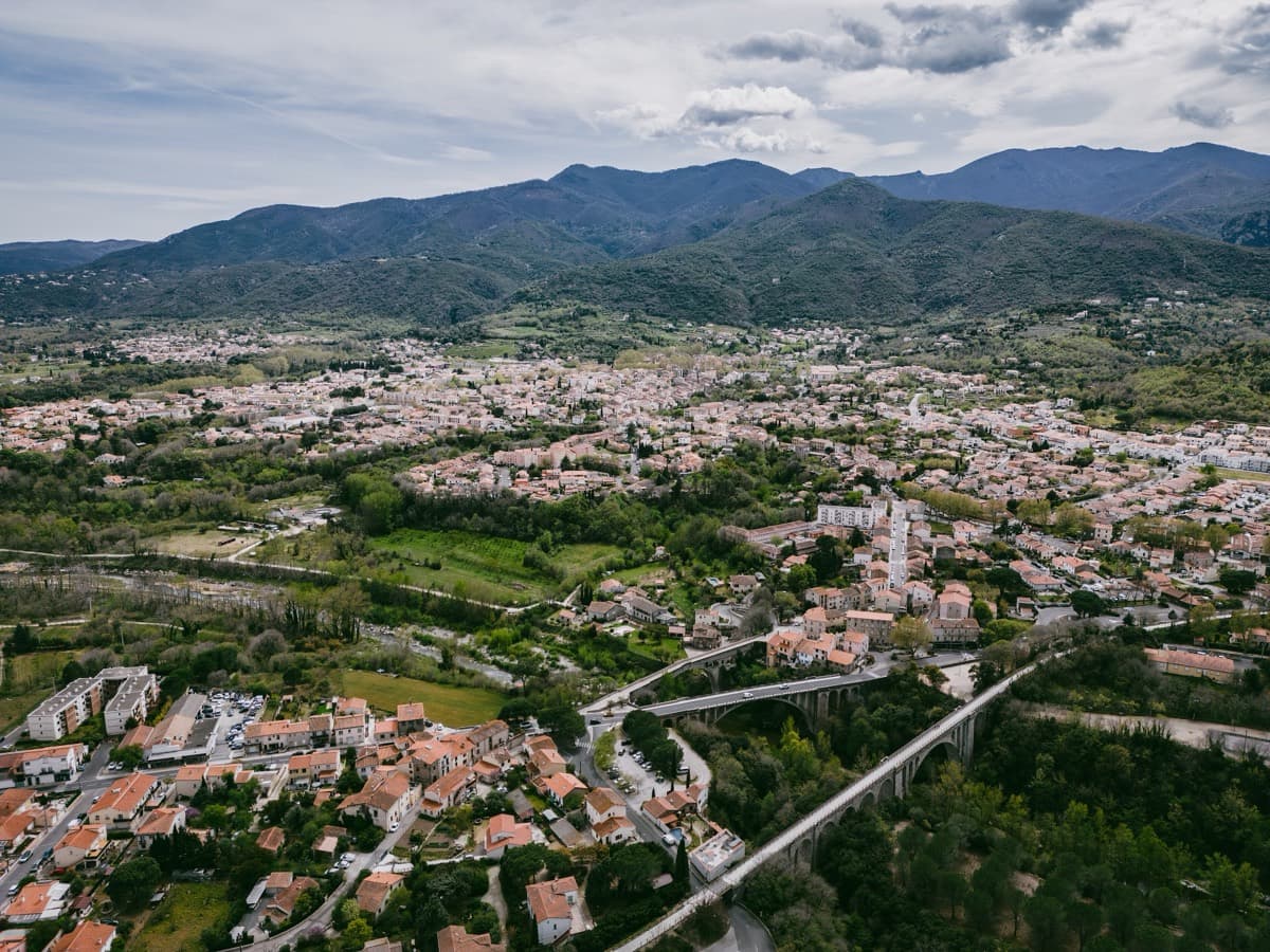 Vue de Céret