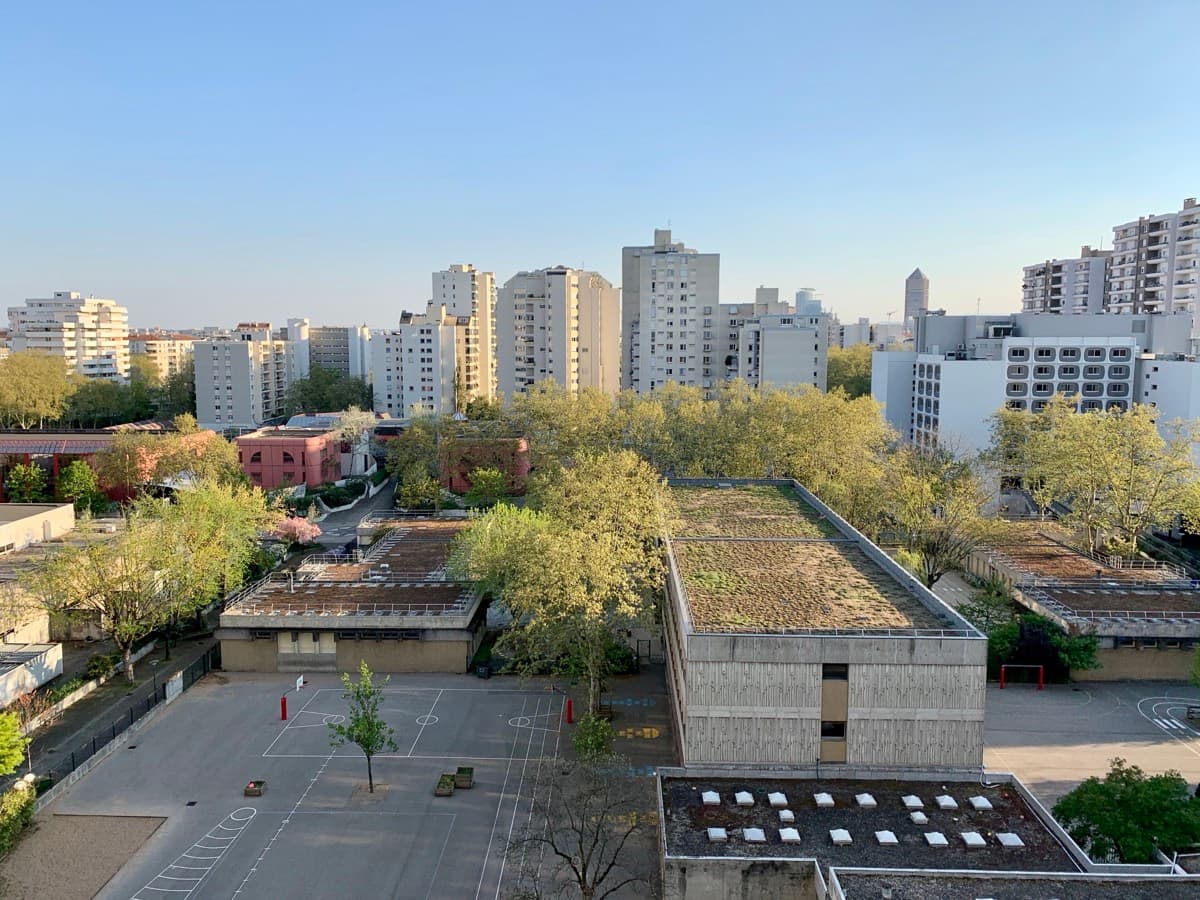 Vue de Villeurbanne
