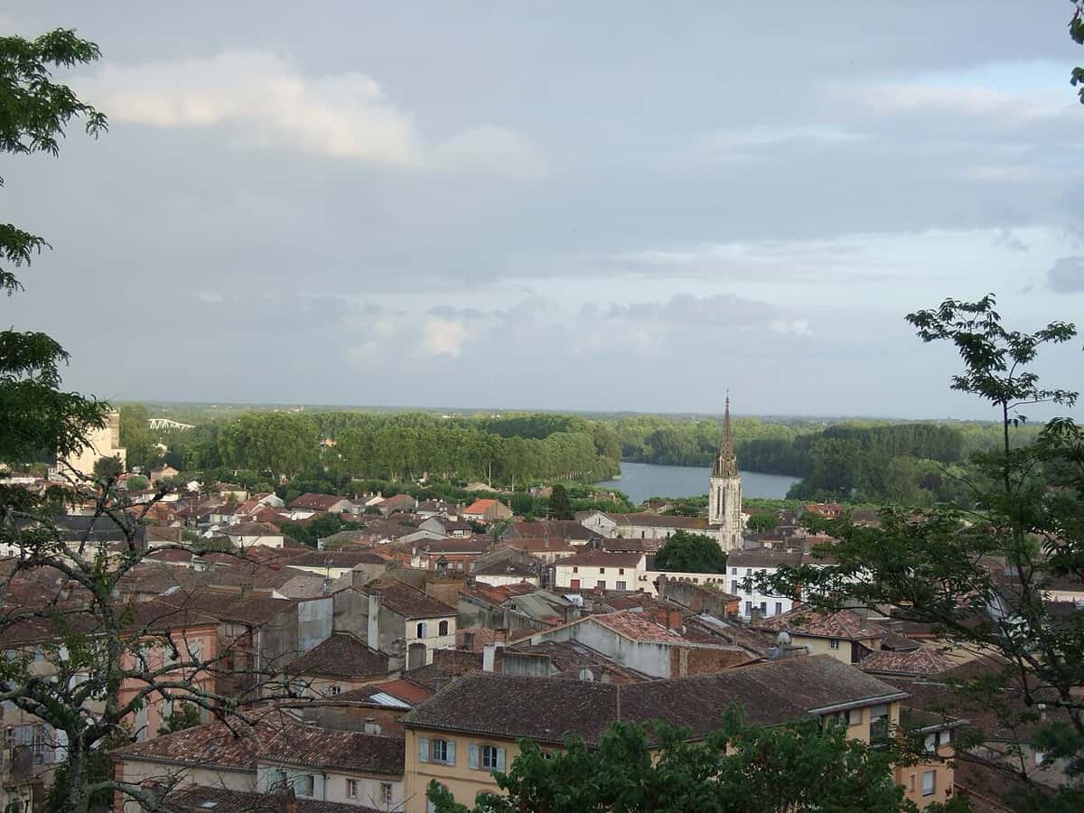 Vue de Moissac