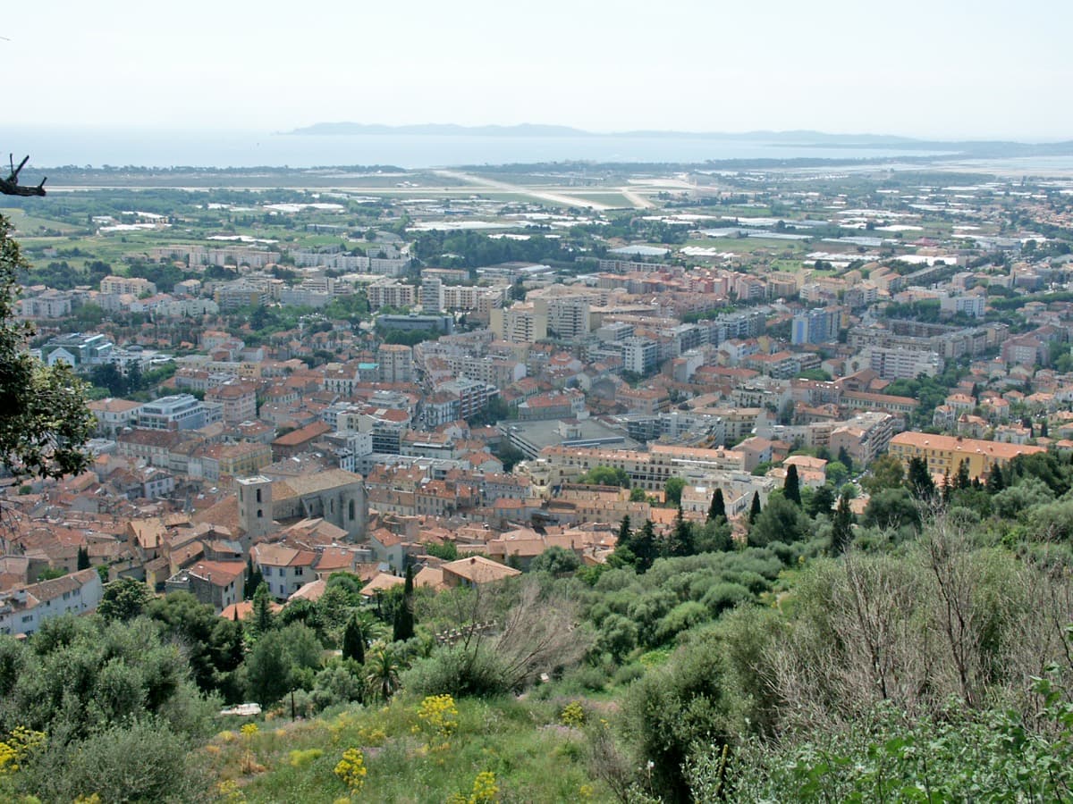 Vue de Hyères
