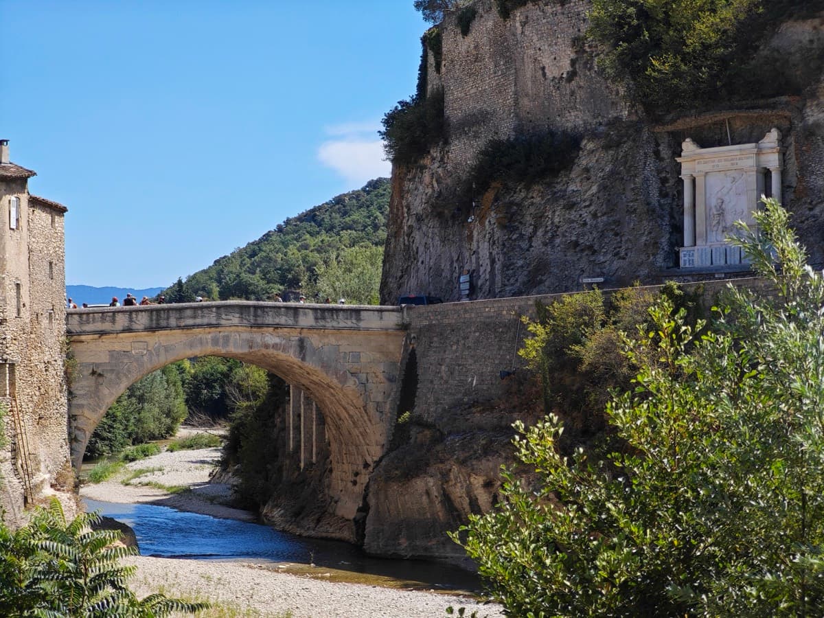Vue de Vaison-la-Romaine